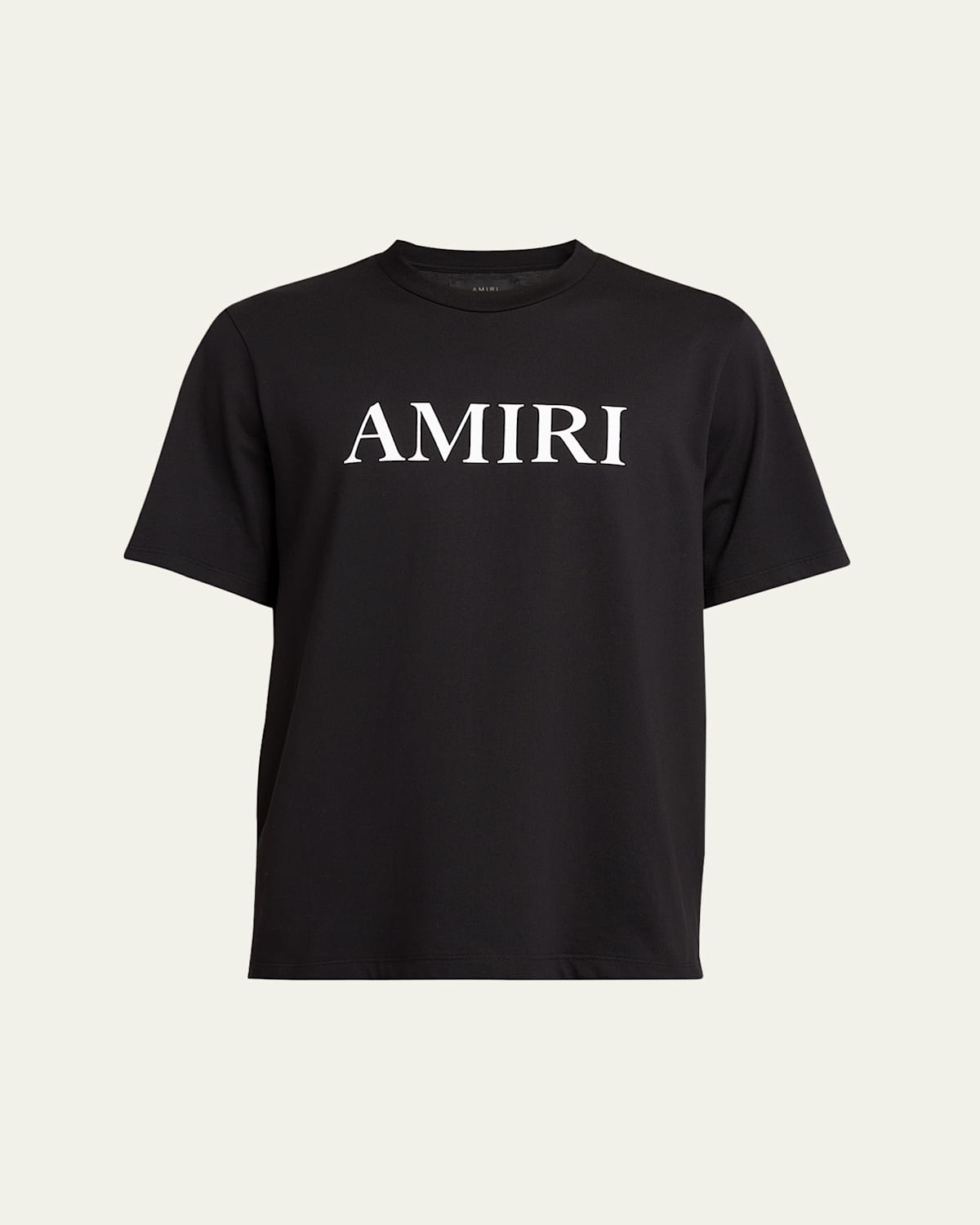 Shop Amiri Men's Jersey Core Logo T-shirt In Black