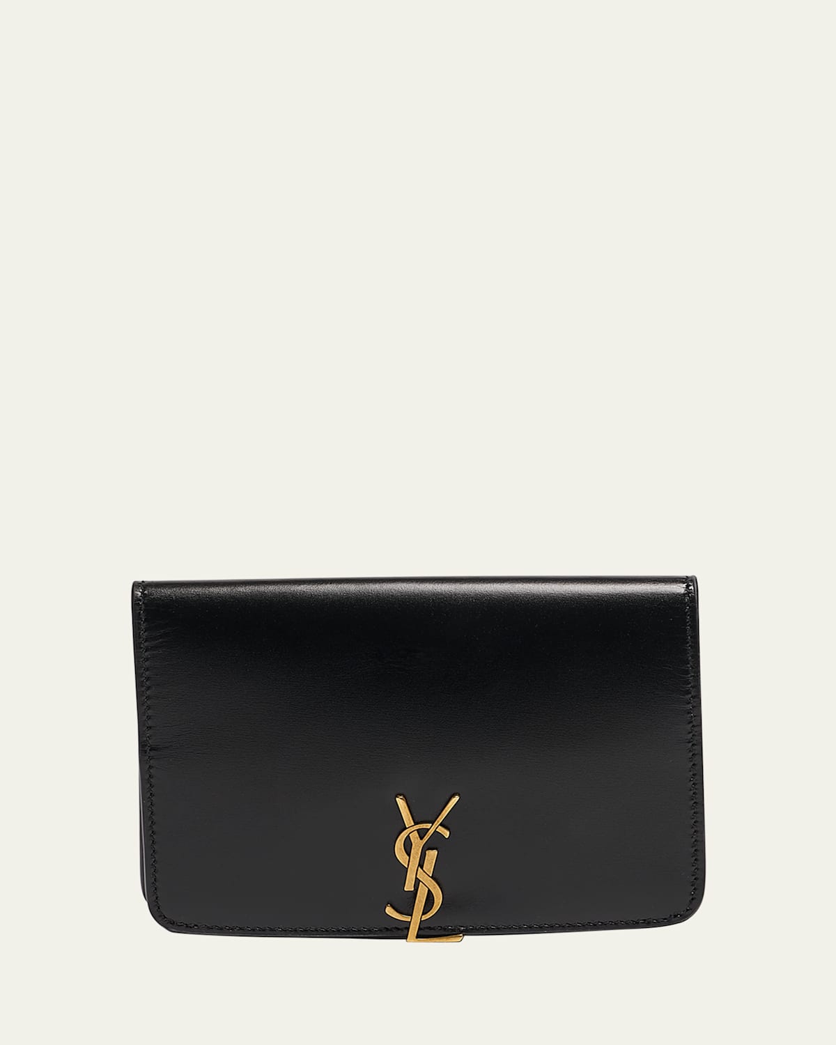 SAINT LAURENT YSL PASSPORT HOLDER IN CALFSKIN 