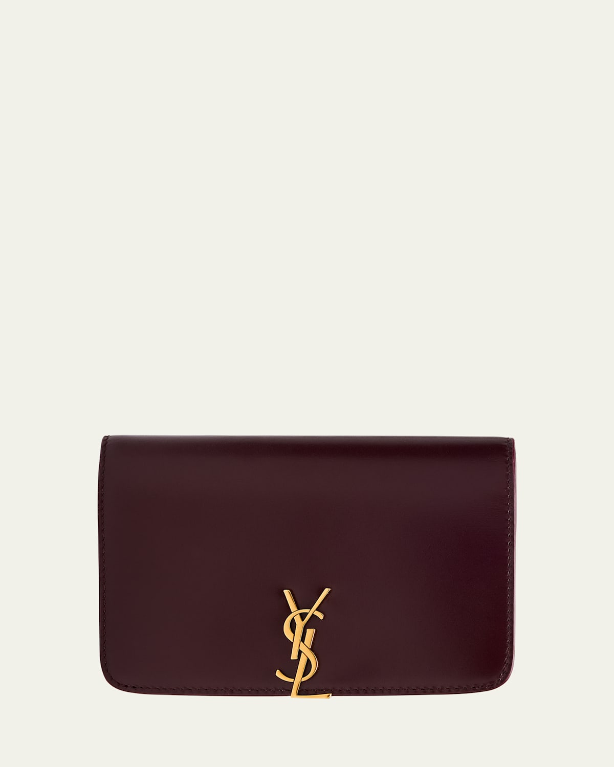 YSL Passport Holder in Calfskin