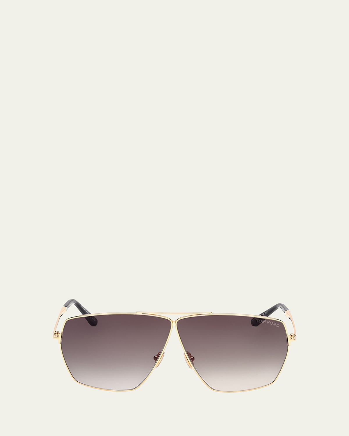 Tom Ford Stella 67mm Oversize Navigator Sunglasses