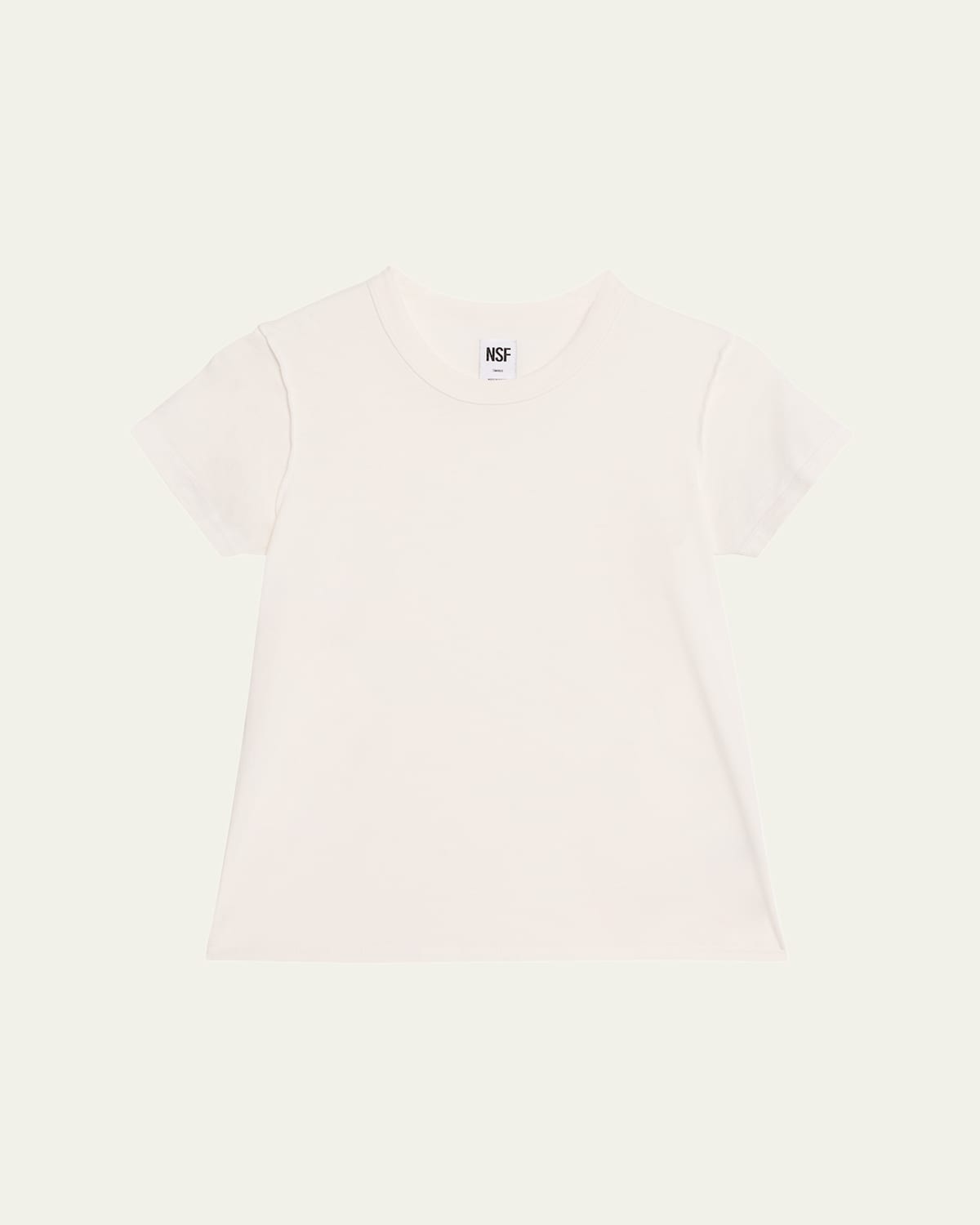 Alessi Shrunken Crewneck T-Shirt