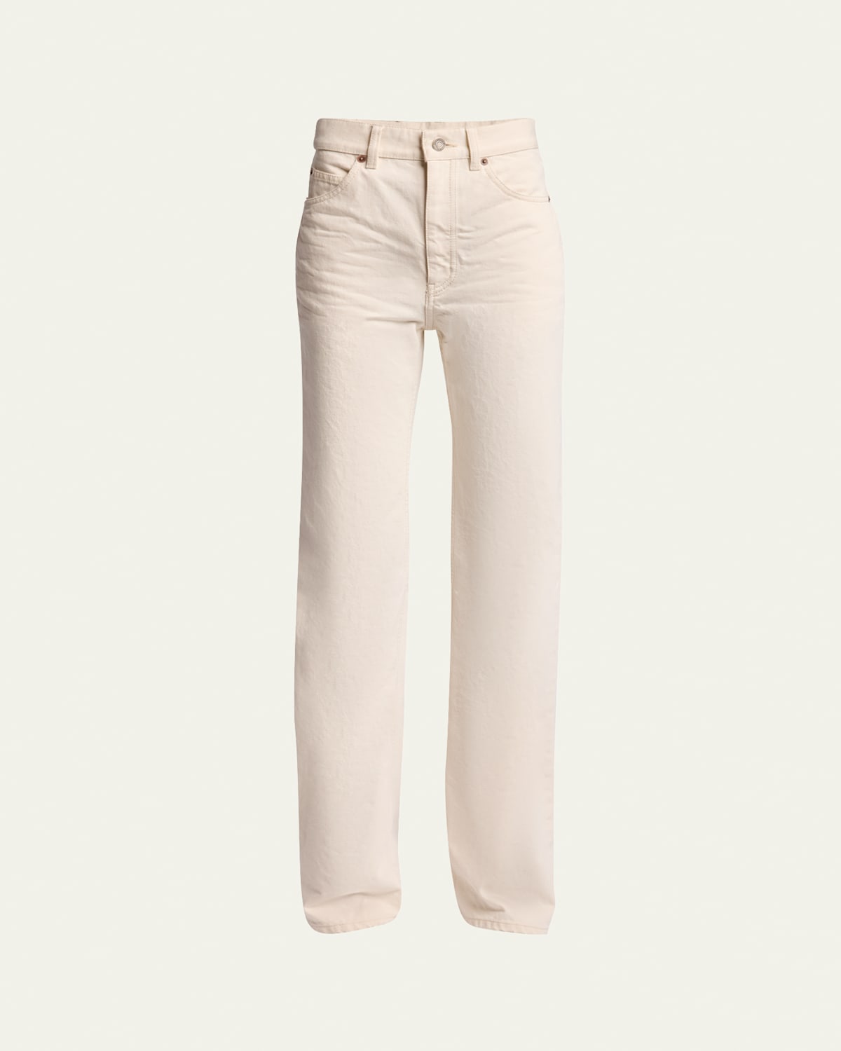 SAINT LAURENT STRAIGHT DENIM PANTS 
