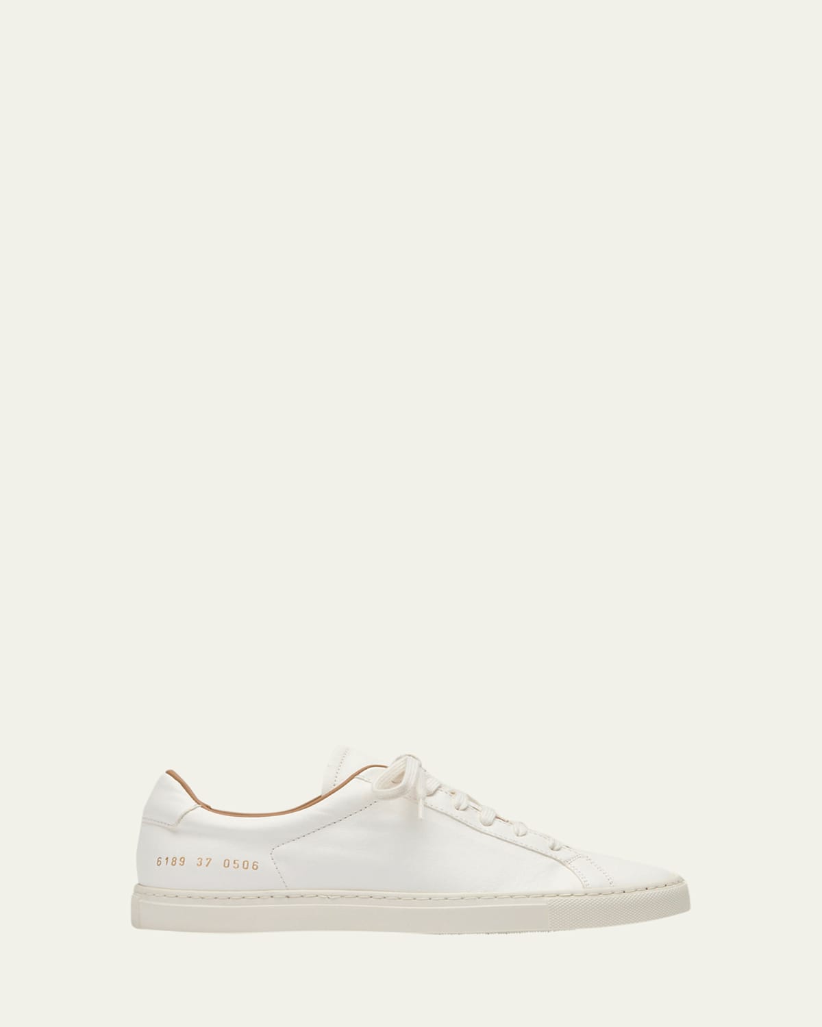 Common Projects Retro Leather Low-top Sneakers In White