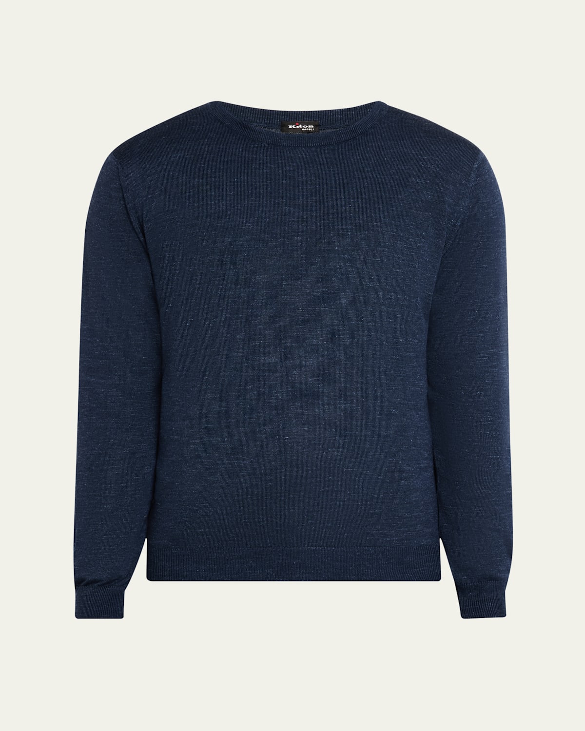 Men's Cashmere and Linen Crewneck Sweater