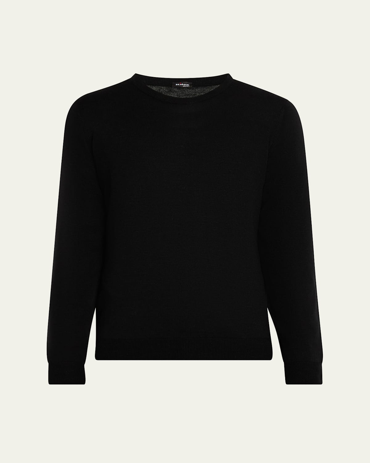 Men's Cashmere and Linen Crewneck Sweater