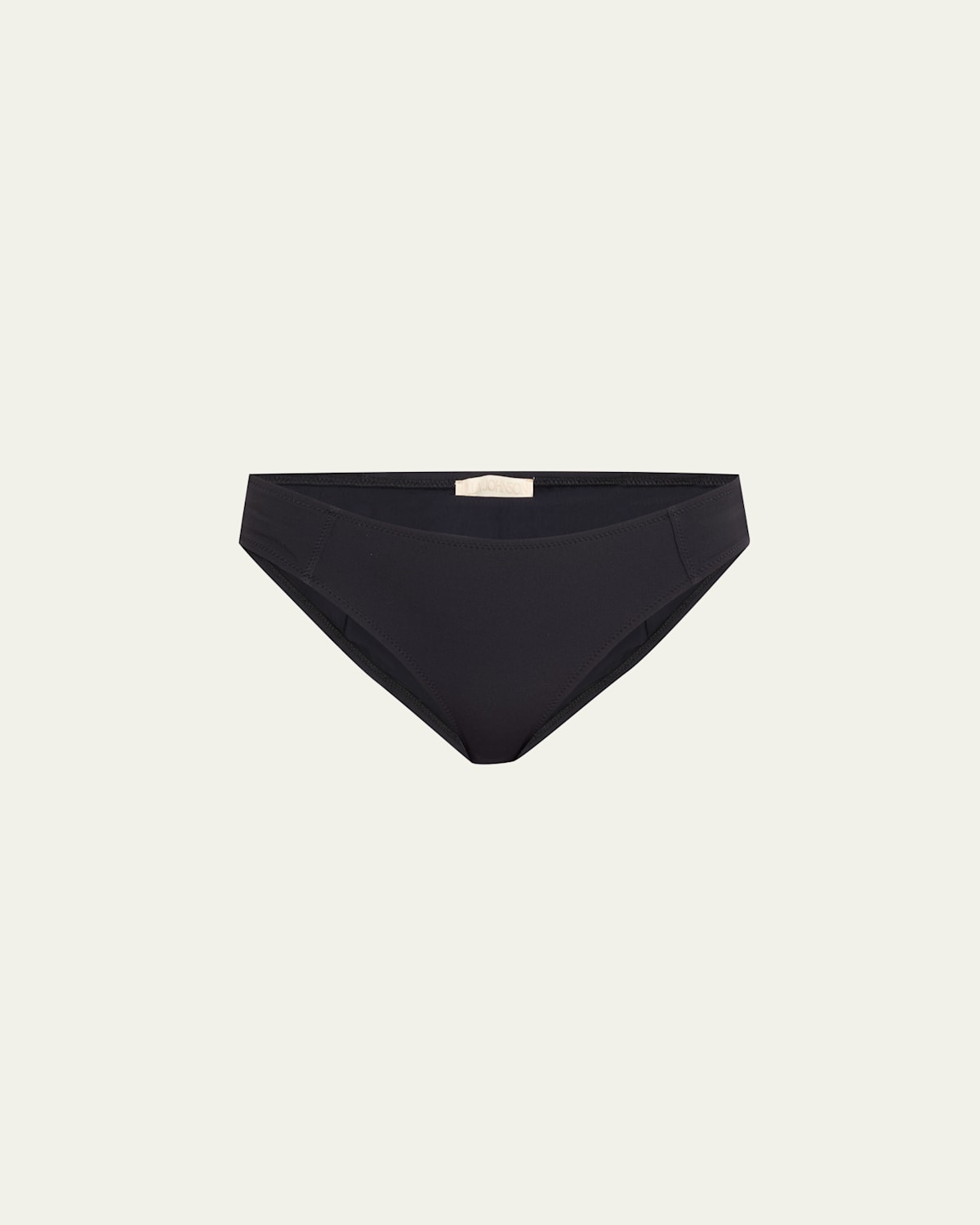 Ulla Johnson Lea Bikini Bottoms In Noir