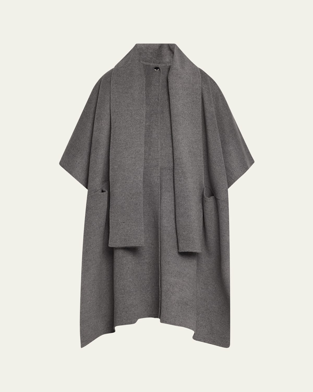Scarf Wool Coat