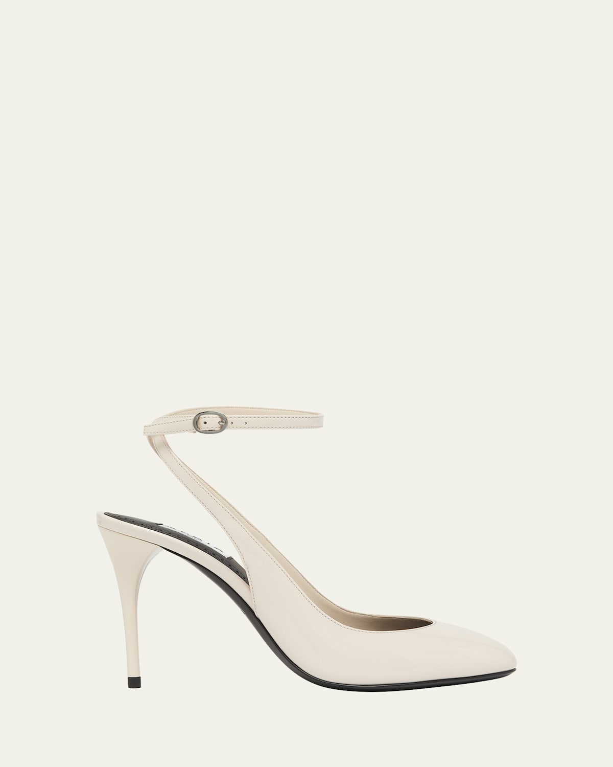 Patent Leather Slingback Pumps