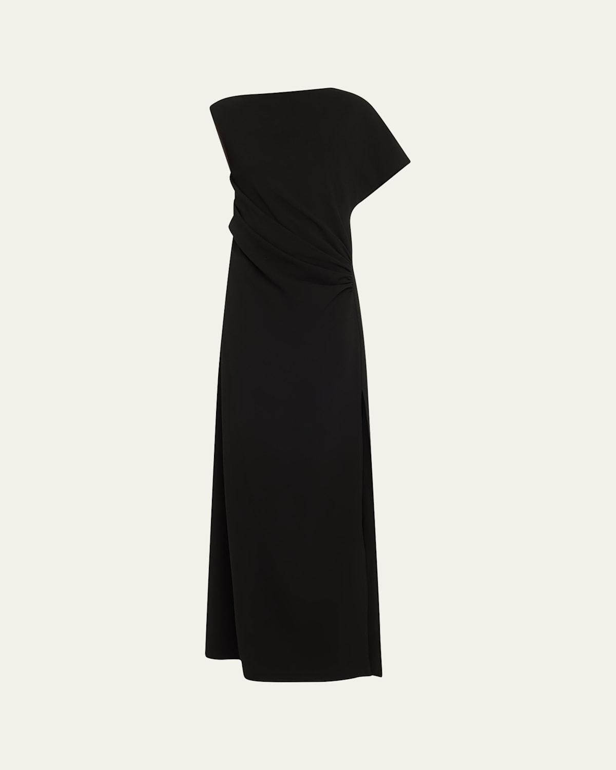 Asymmetric Twist Back Gown