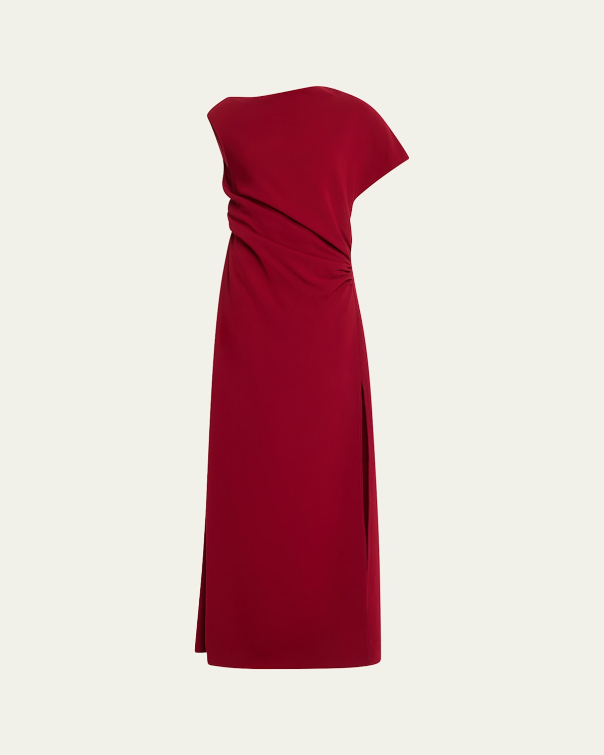 Asymmetric Twist Back Gown