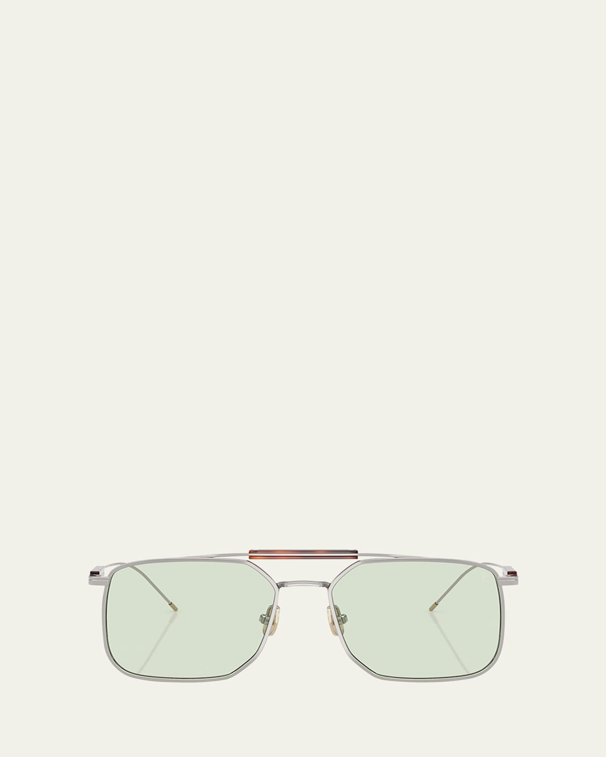 Brunello Cucinelli Man Sunglass Bc2005st In Silver