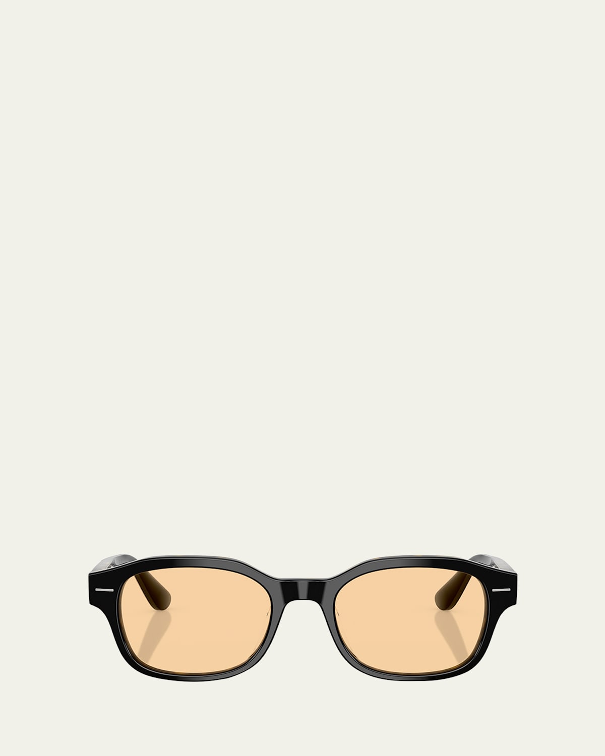 Brunello Cucinelli Men's Bc3010 Pillow Sunglasses In Black/havana