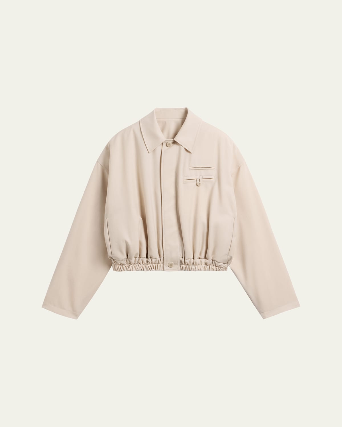 Jacquemus Le Blouson Melao In Light Beige
