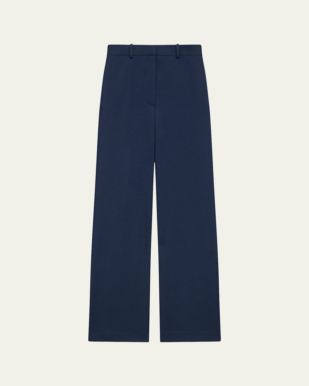 Theory Classic Ponte Straight Trousers In Brght Navy