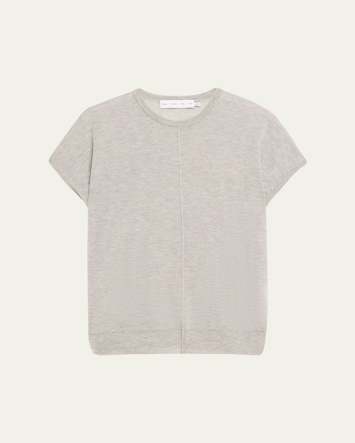 Proenza Schouler White Label Ares Knitted Top In Foggy