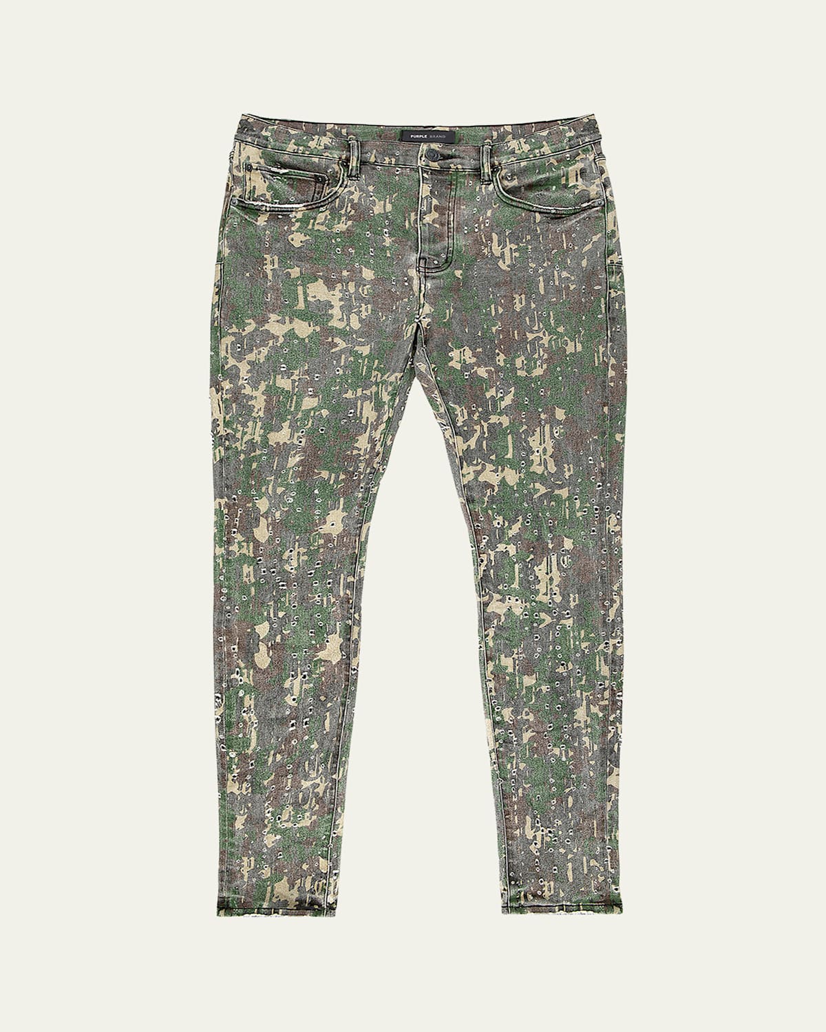 Men's Camo Buckshot Skinny Jeans