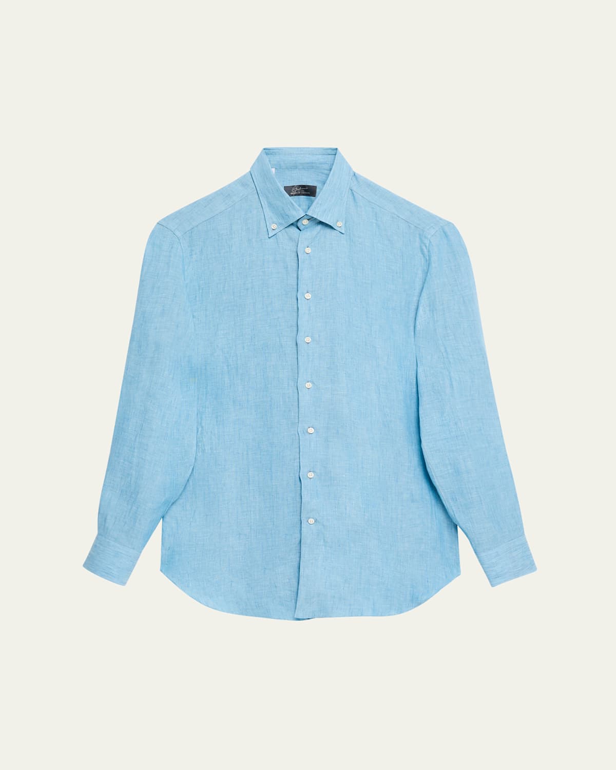 Men's Cotton Button-Collar Sport Shirt
