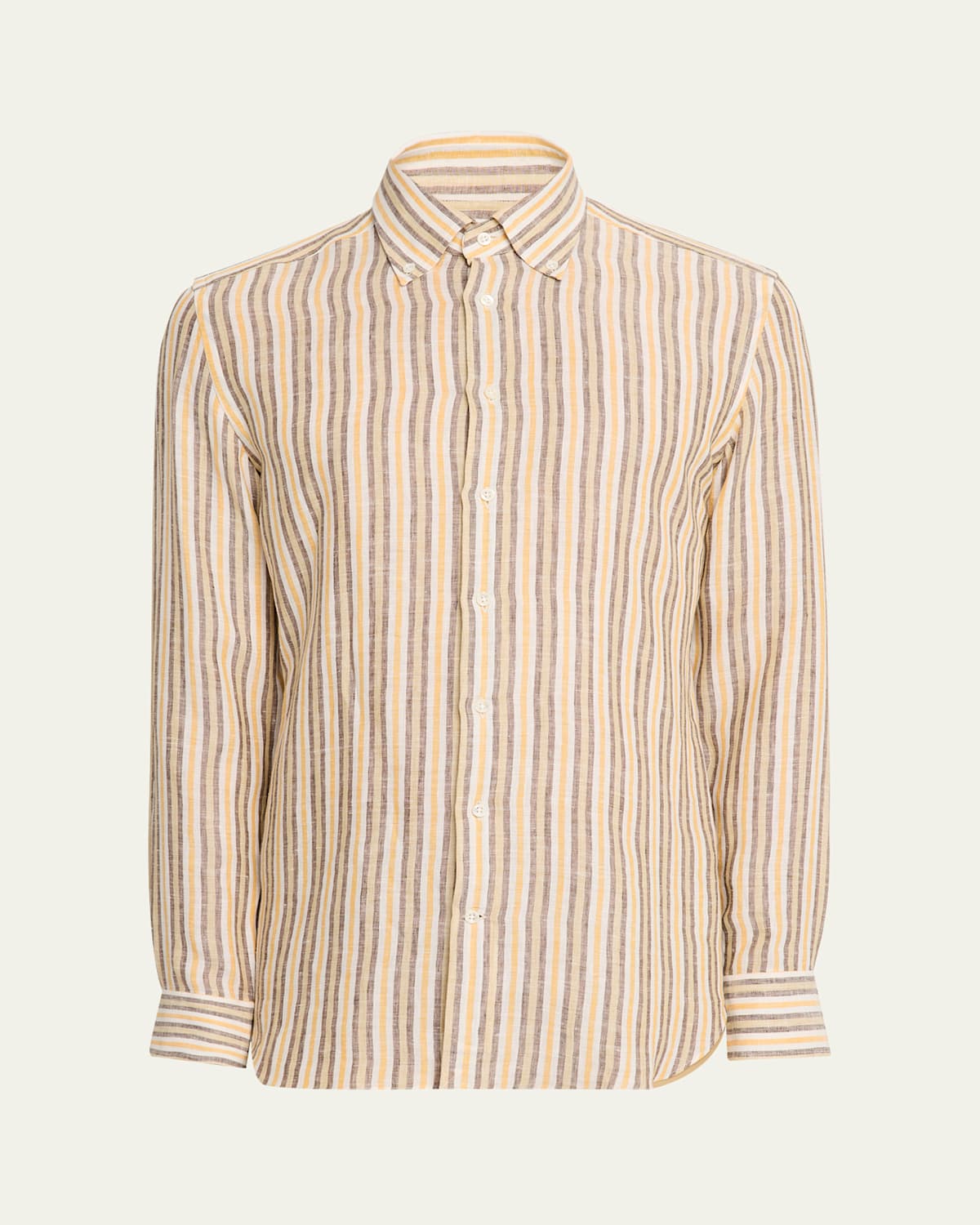 Men's Cotton Multi-Stripe Sport Shirt