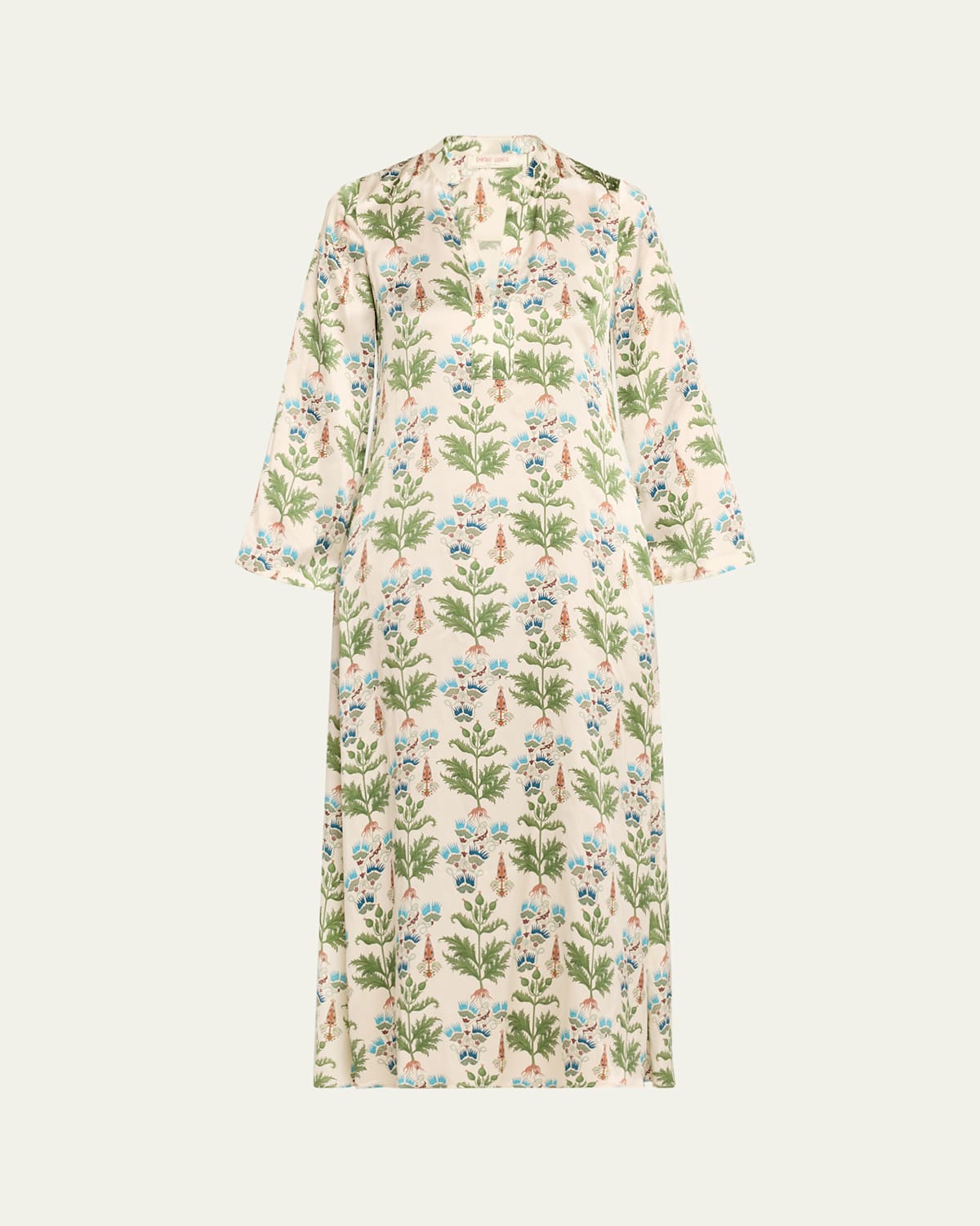 Jenna Persian Botanic Silk Dress