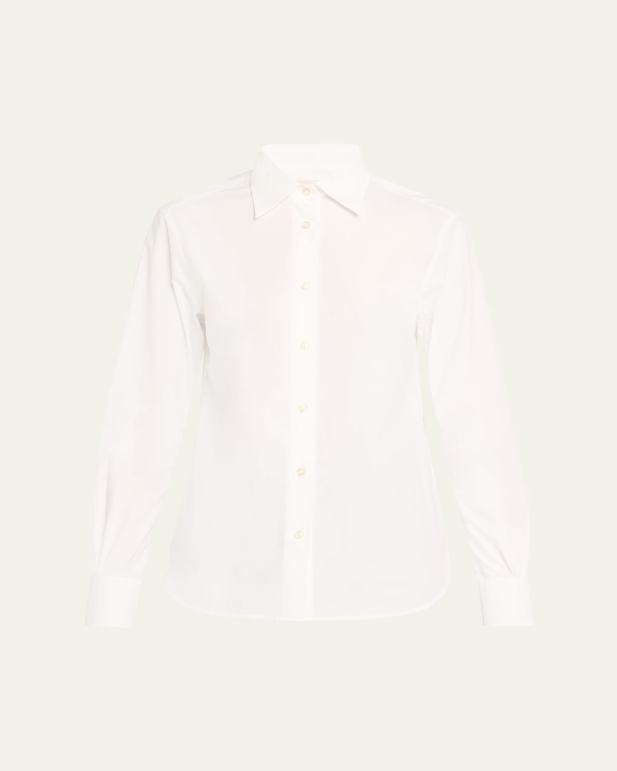 OFFICINE GENERALE COLOMBE COTTON POPLIN SHIRT 