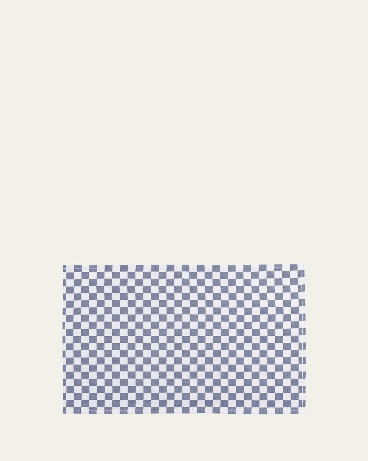 Mackenzie-childs Navy Check Placemats, Set Of 4