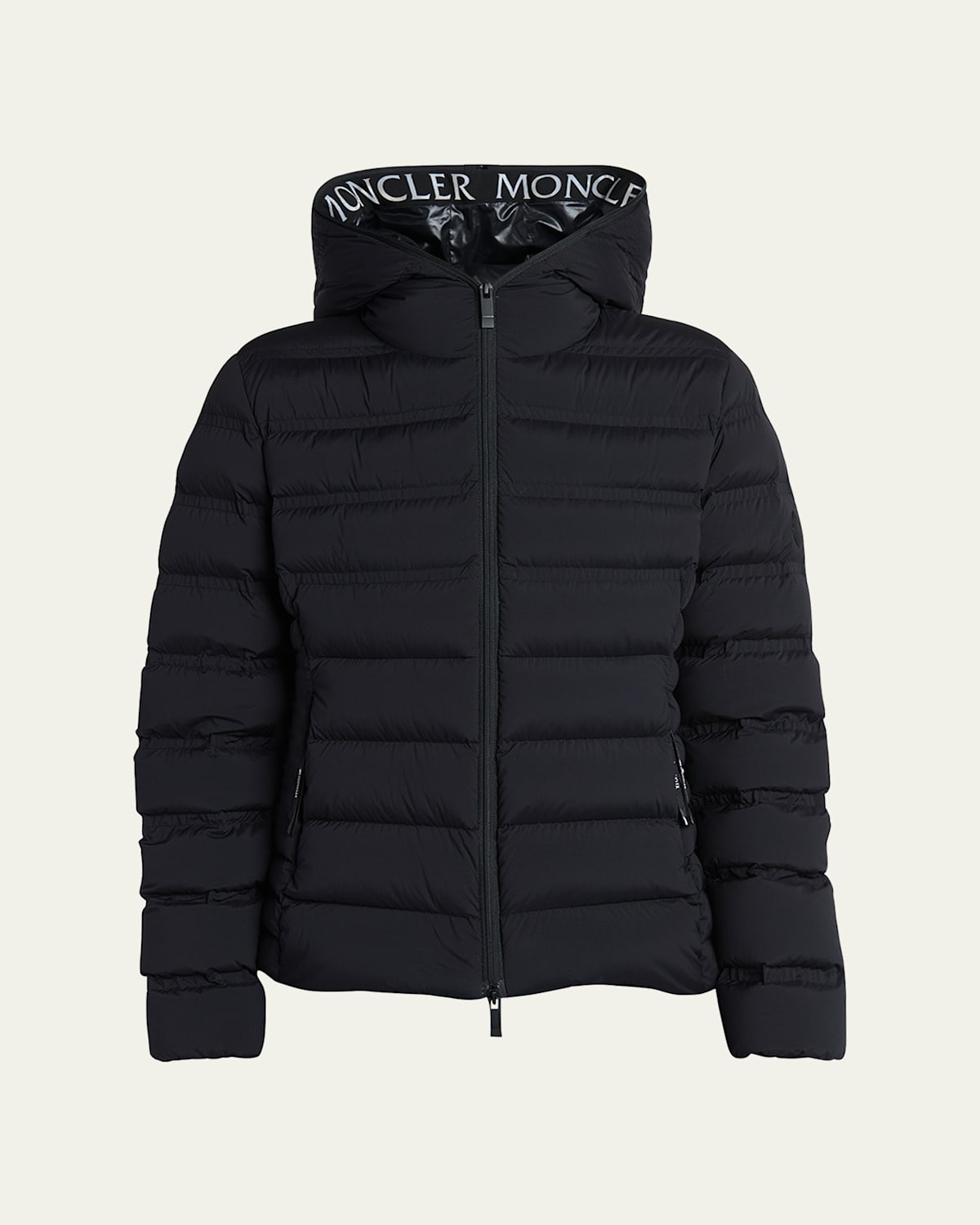 Moncler Alete Down Puffer Jacket In Black