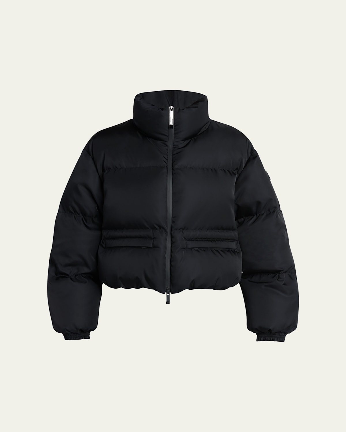Moncler Vissec Down Puffer Jacket In Black