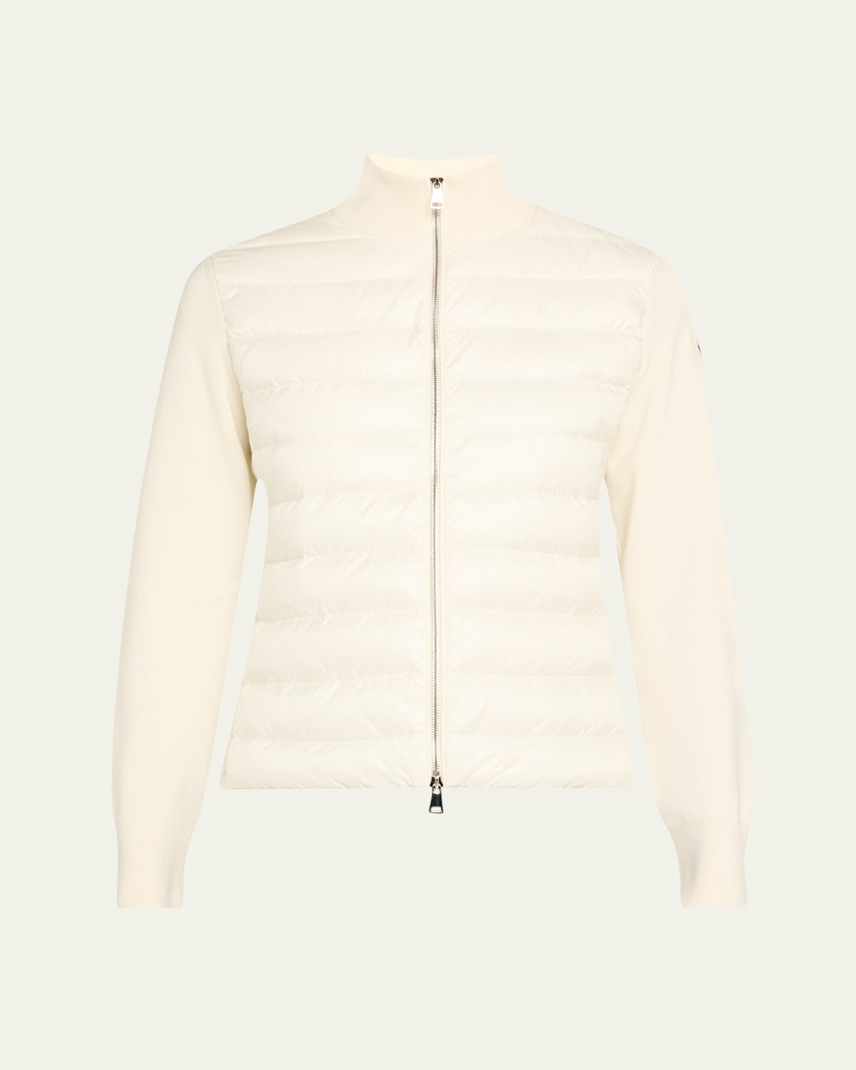 Padded Wool Cardigan