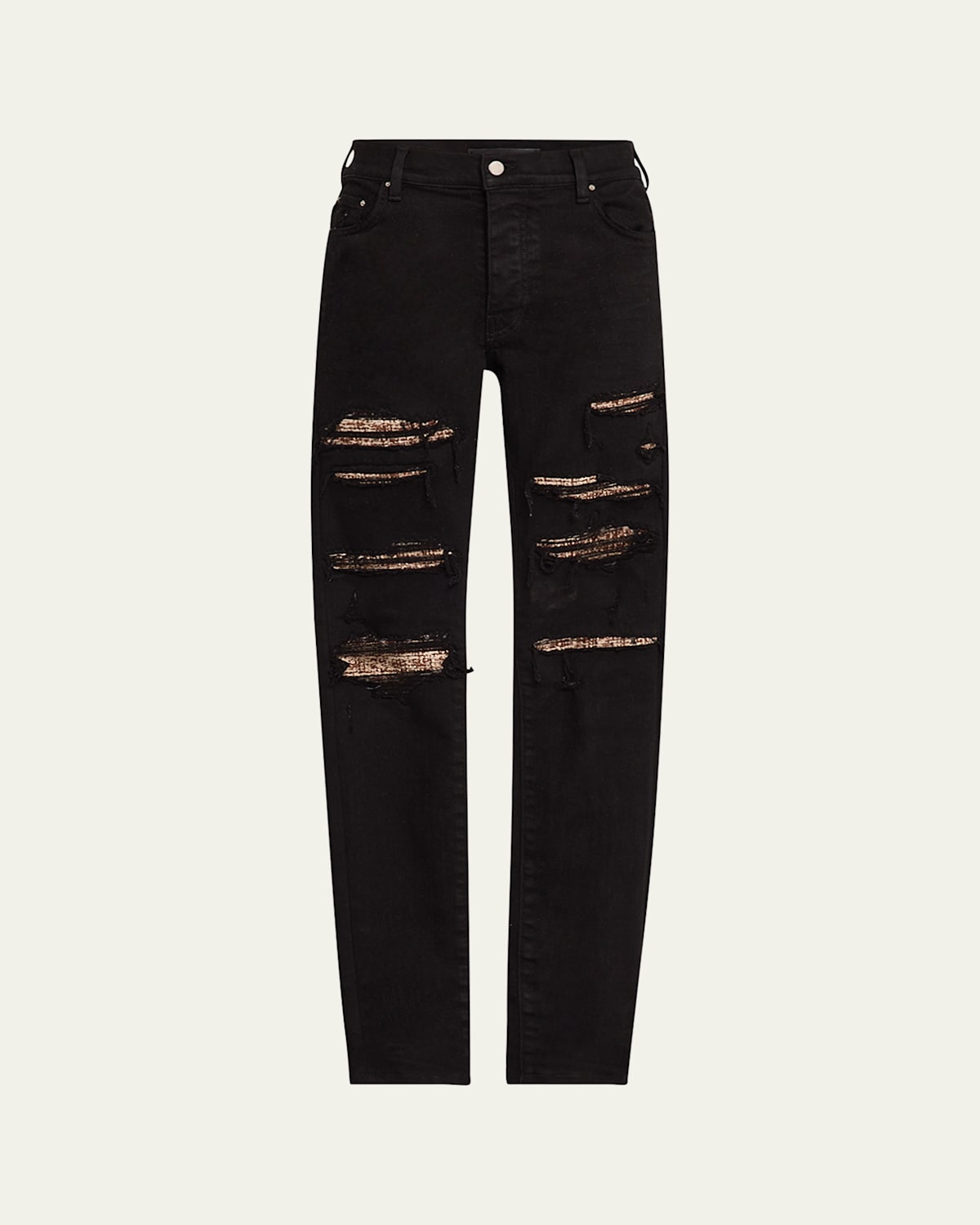 Amiri Men's Boucle Thrasher Skinny Jeans
