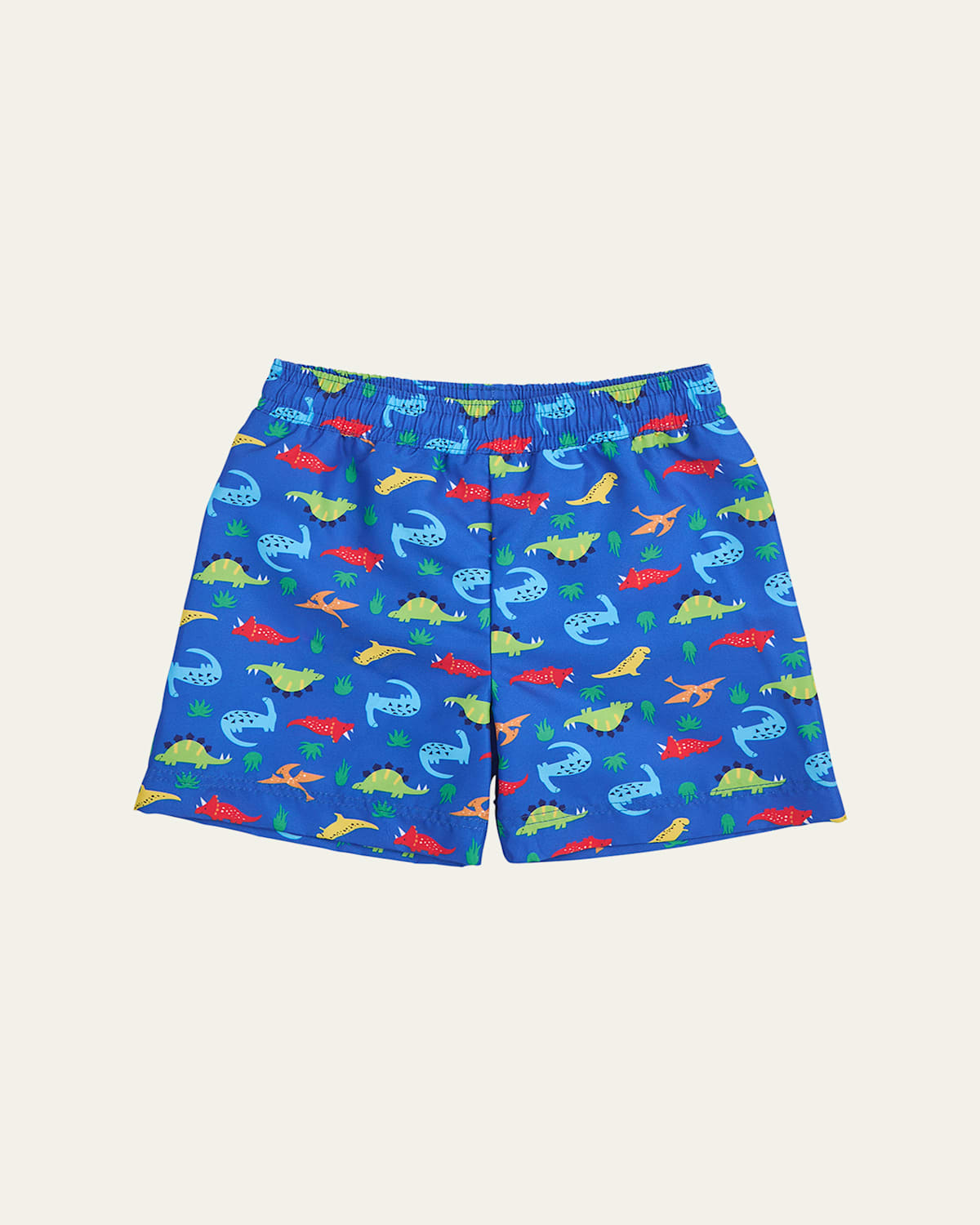 FLORENCE EISEMAN BOY'S DINO-PRINT SWIM SHORTS 