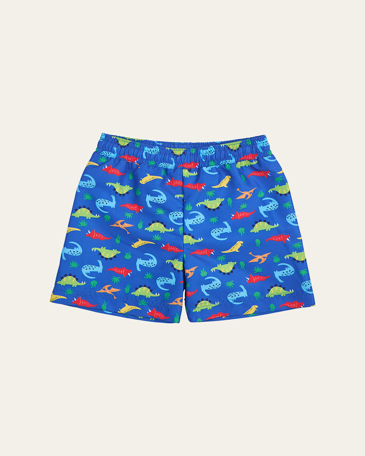 FLORENCE EISEMAN BOY'S DINO-PRINT SWIM SHORTS 