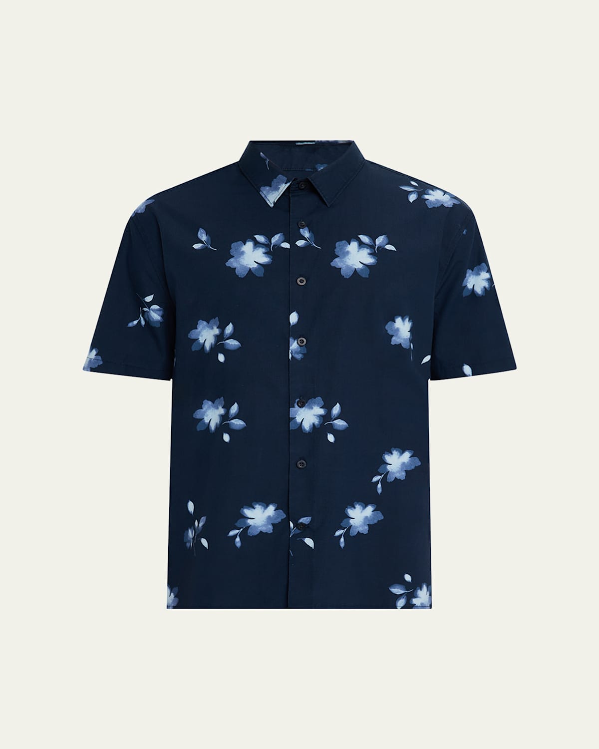 Men's Cascading Floral Sport Shirt