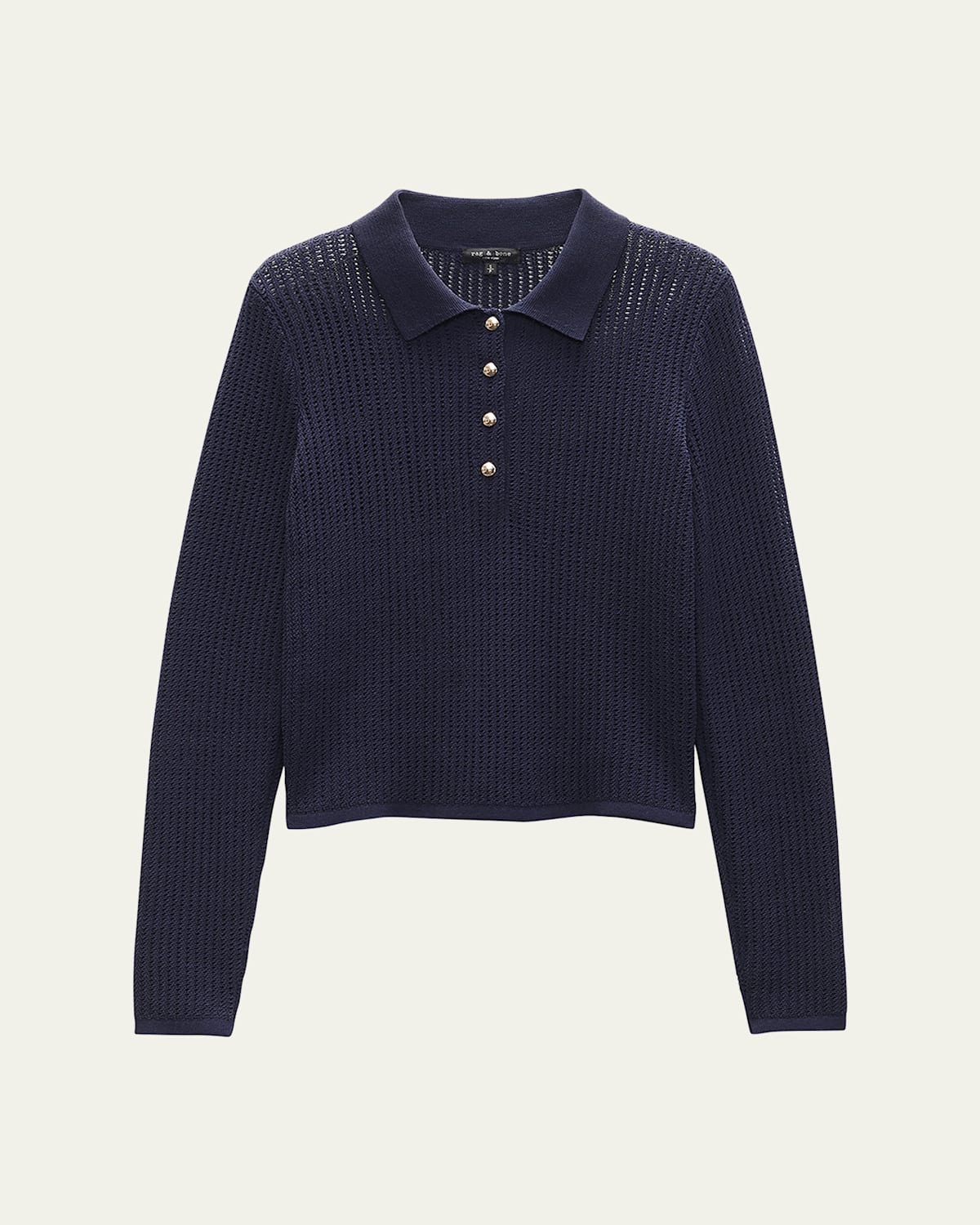 Rag & Bone Dahlia Blouse In Indigo