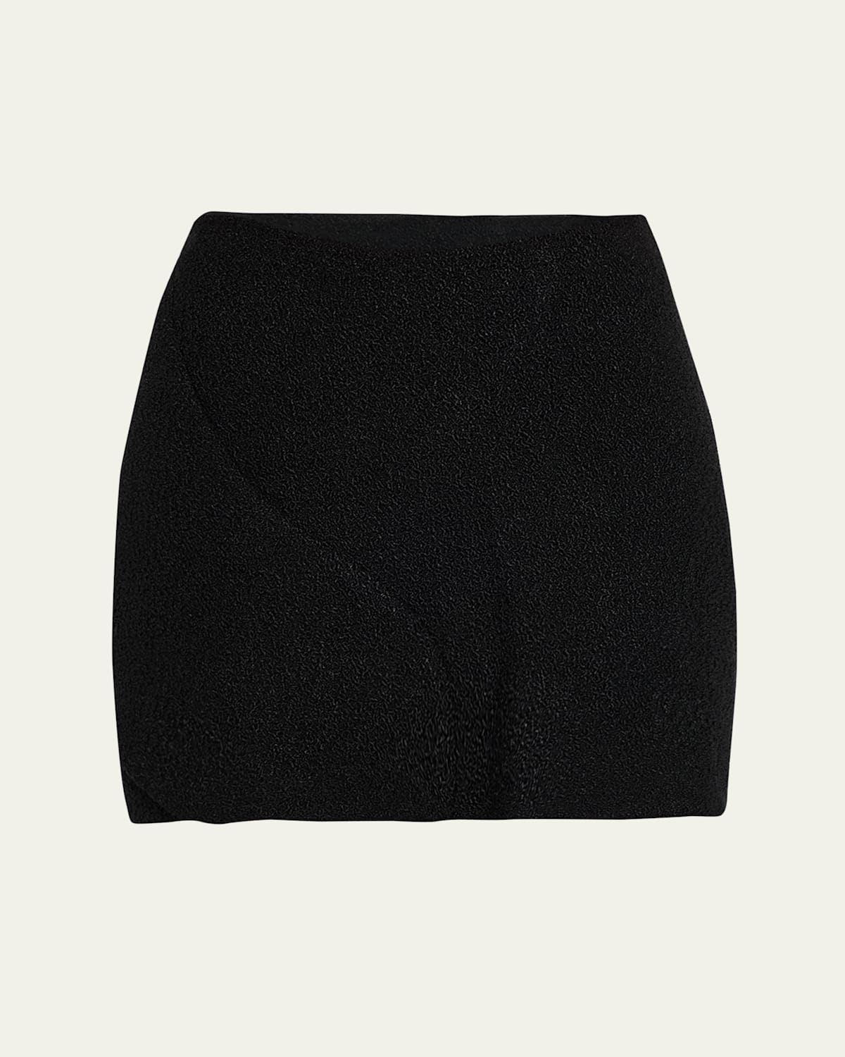 Ferragamo Boucle Paneled Mini Skirt