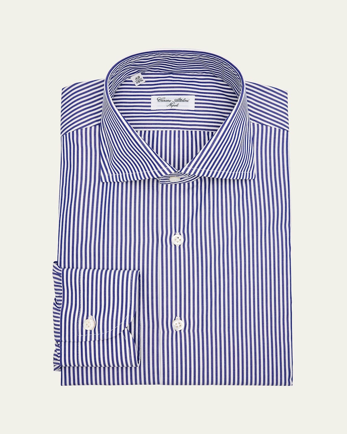 Men's Cotton Candy Stripe Dress Shirt