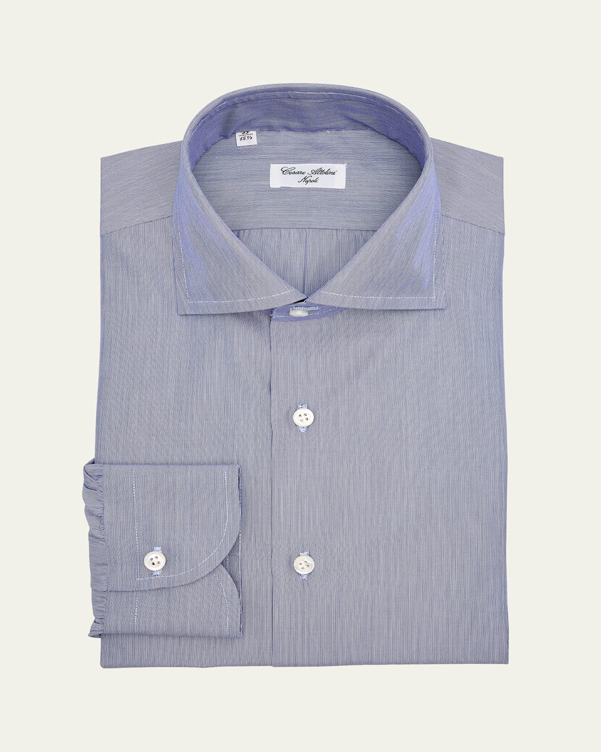 Men's Cotton Candy Stripe Dress Shirt