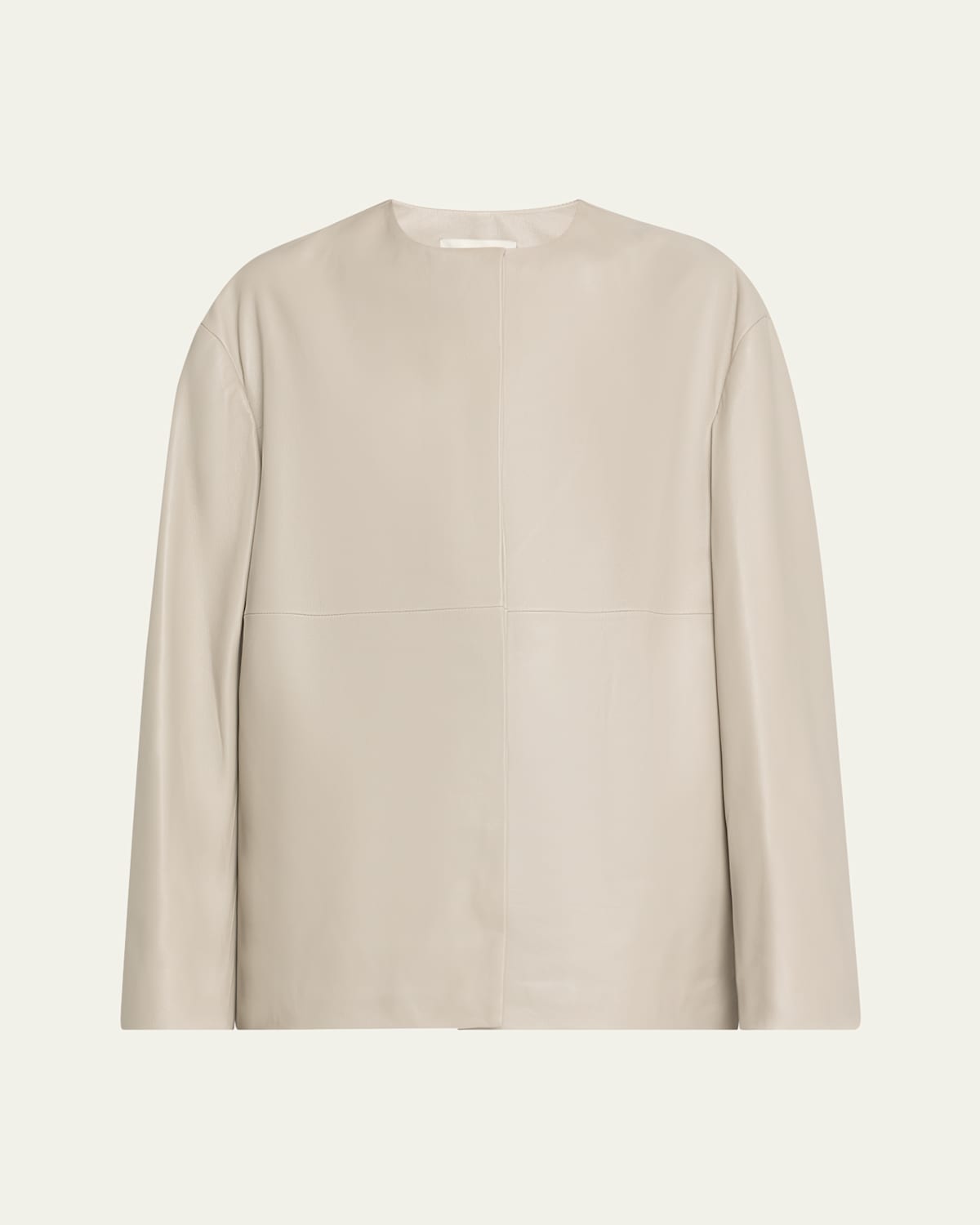 LOULOU STUDIO ATALIA PANELED LEATHER COAT 
