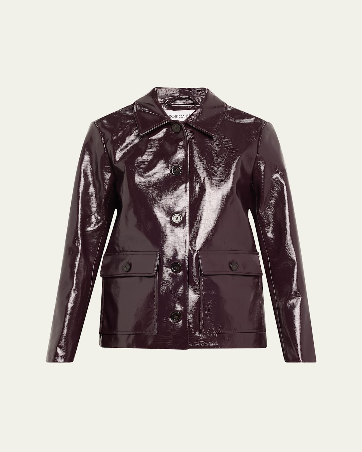 Veronica Beard Essex Dickey Jacket In Plum