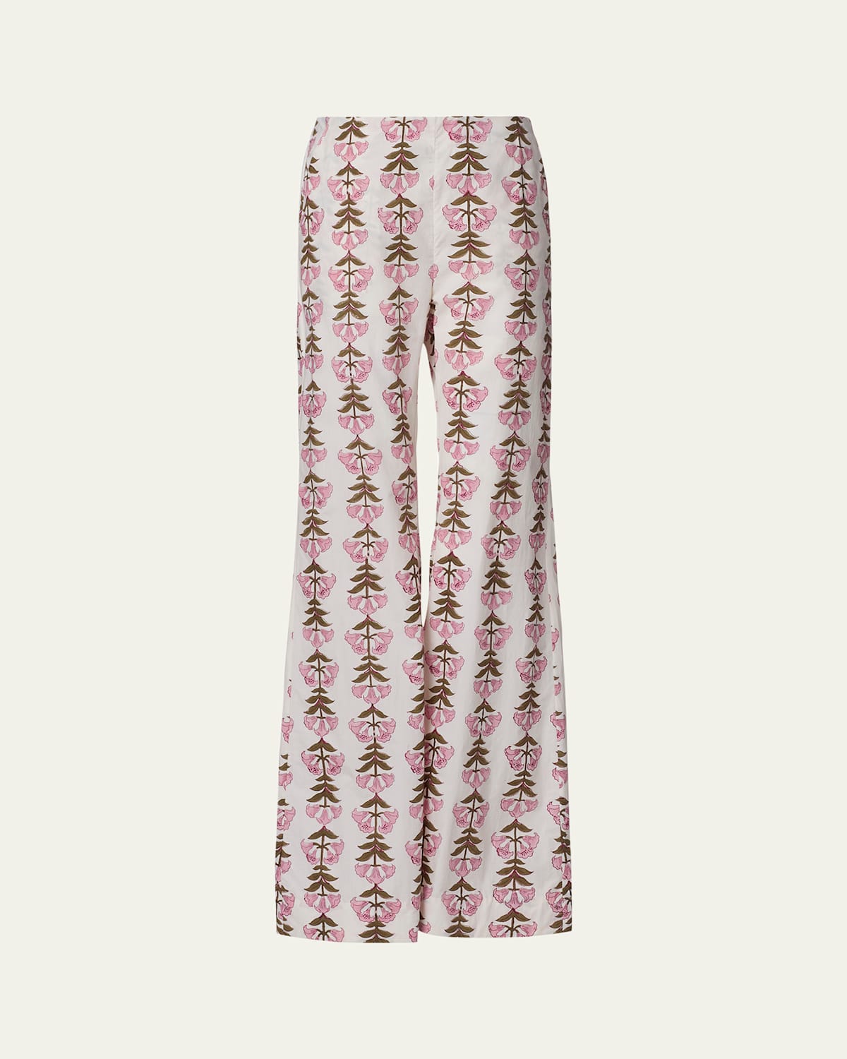 Alix Of Bohemia Charlie Trumpet Lily Pants In White