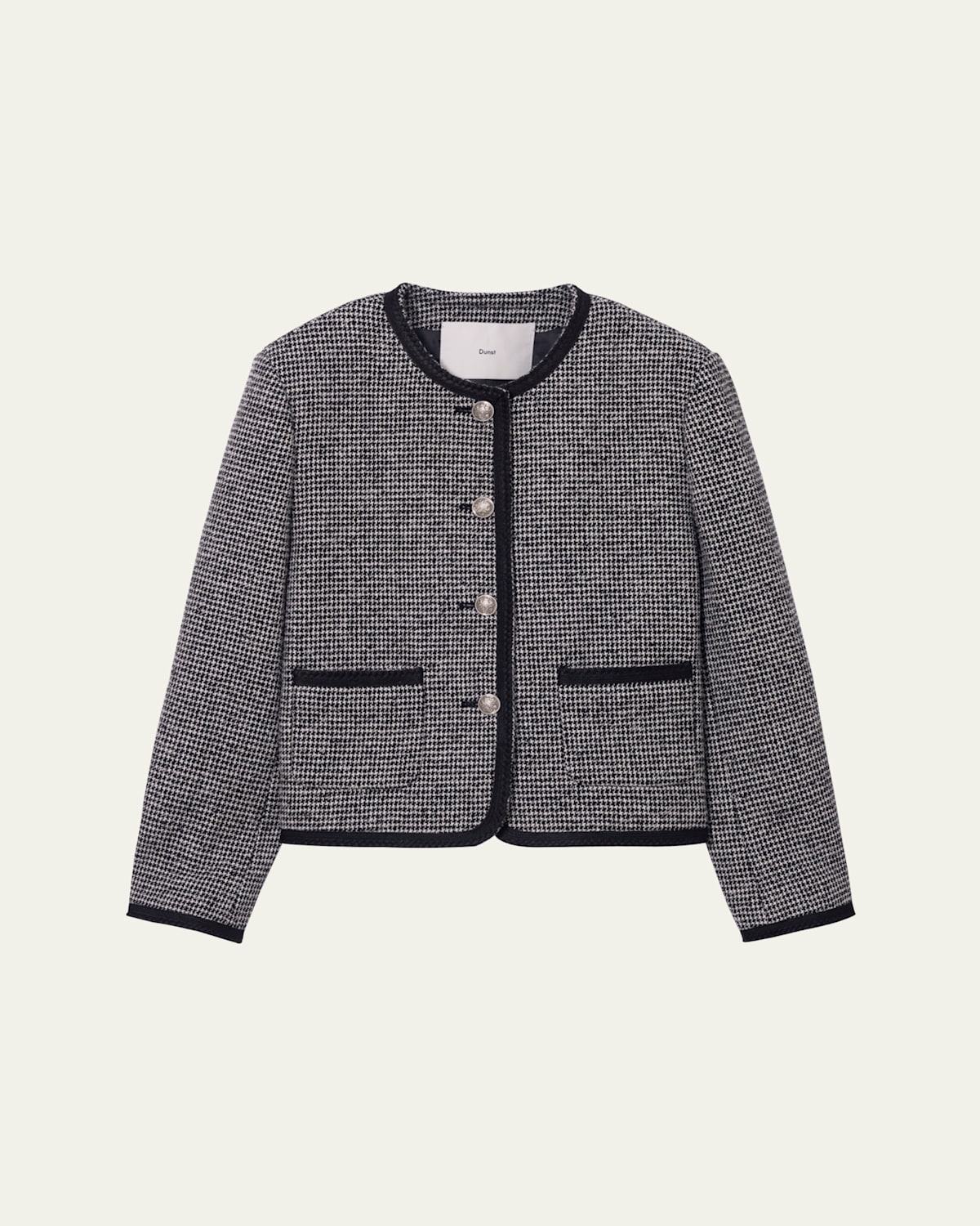 Classic Bouclé Tweed Jacket