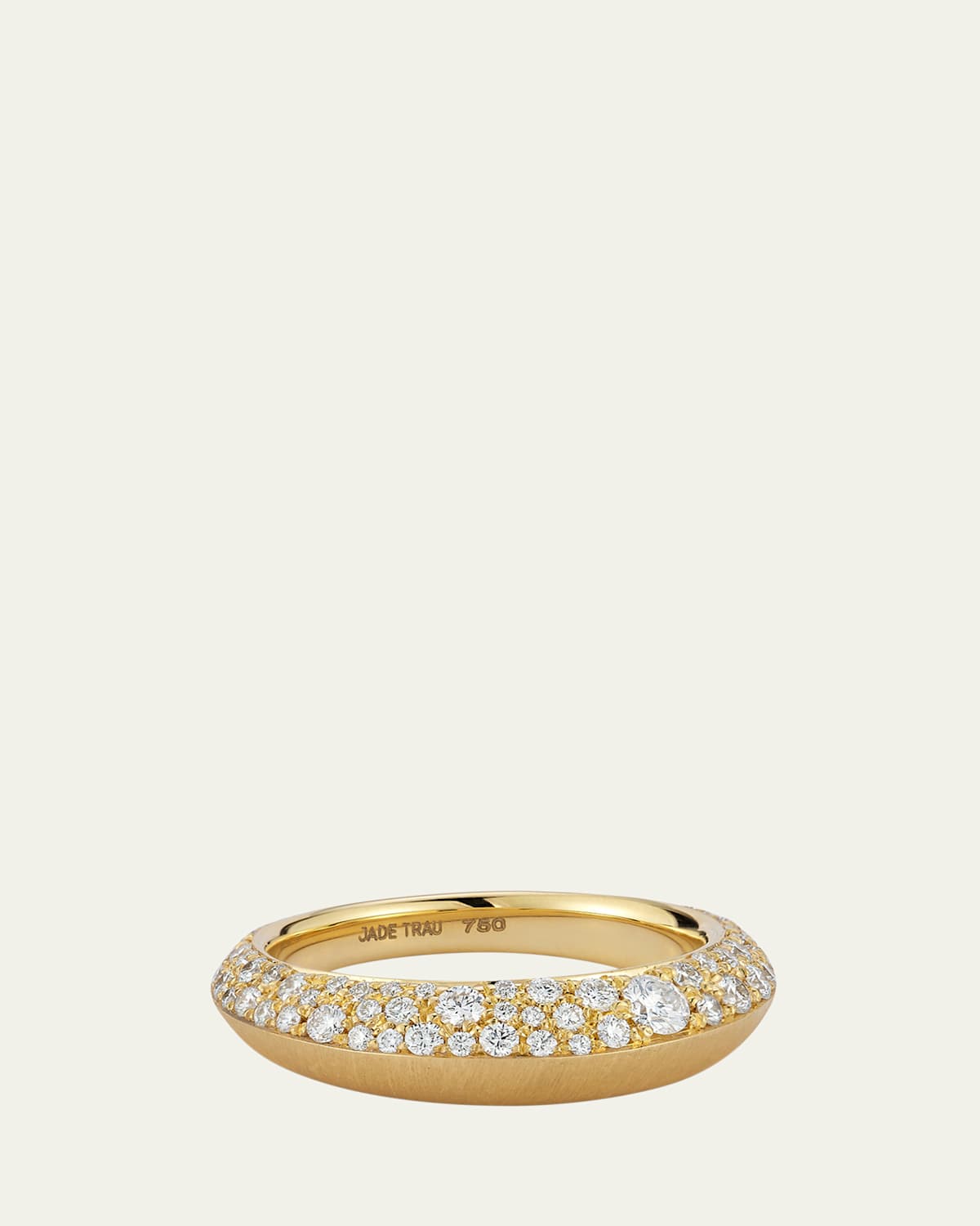 Jade Trau Frankie Half-Diamond Ring