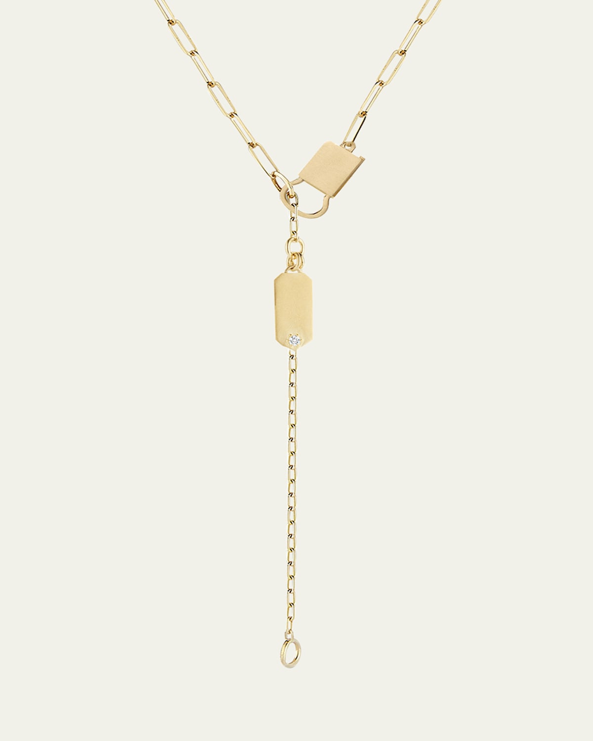 Betty Diamond Lariat Necklace