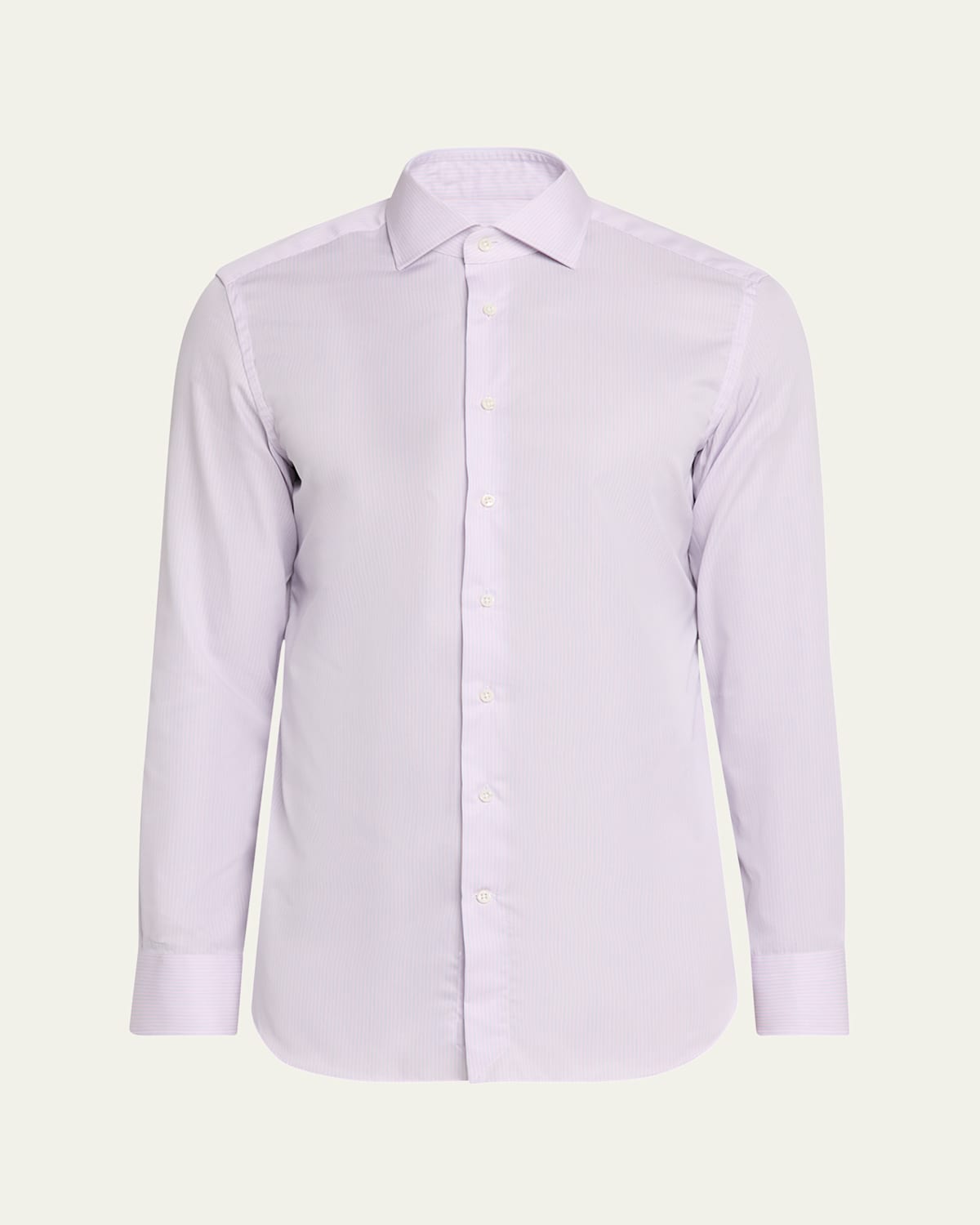 Men's Cotton Mini Stripe Dress Shirt