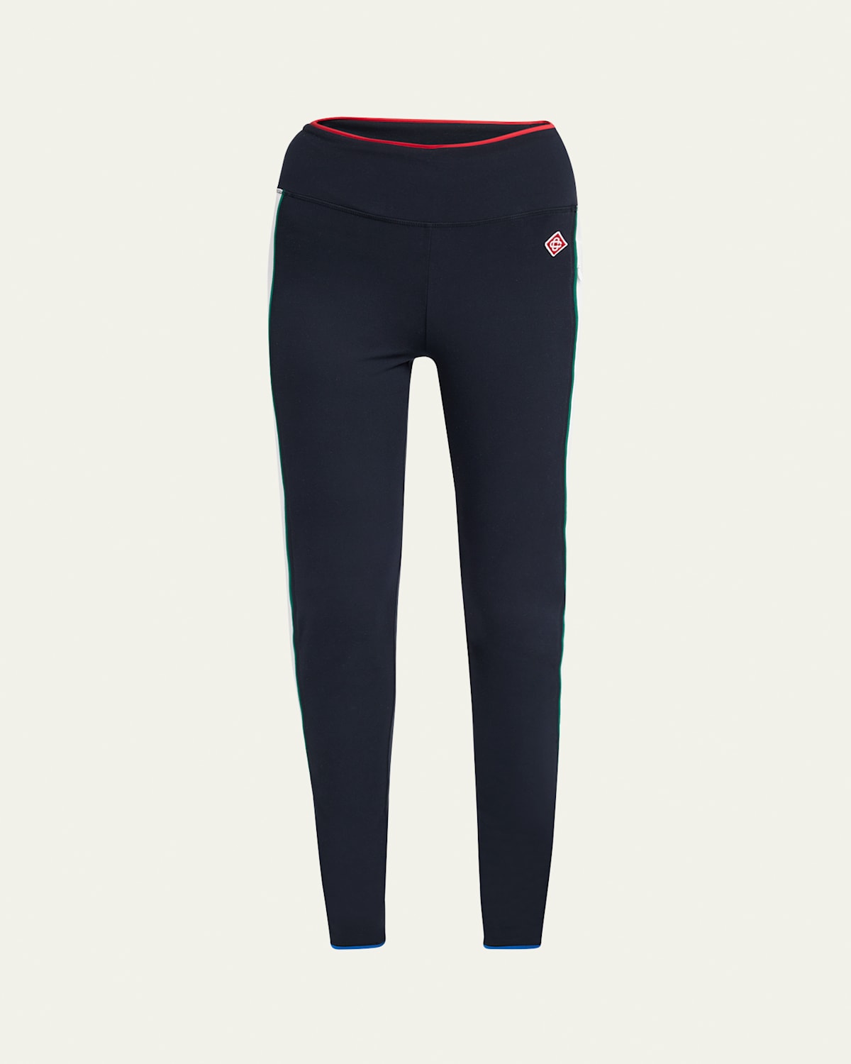 CASABLANCA SIDE-STRIPE ACTIVEWEAR LEGGINGS 