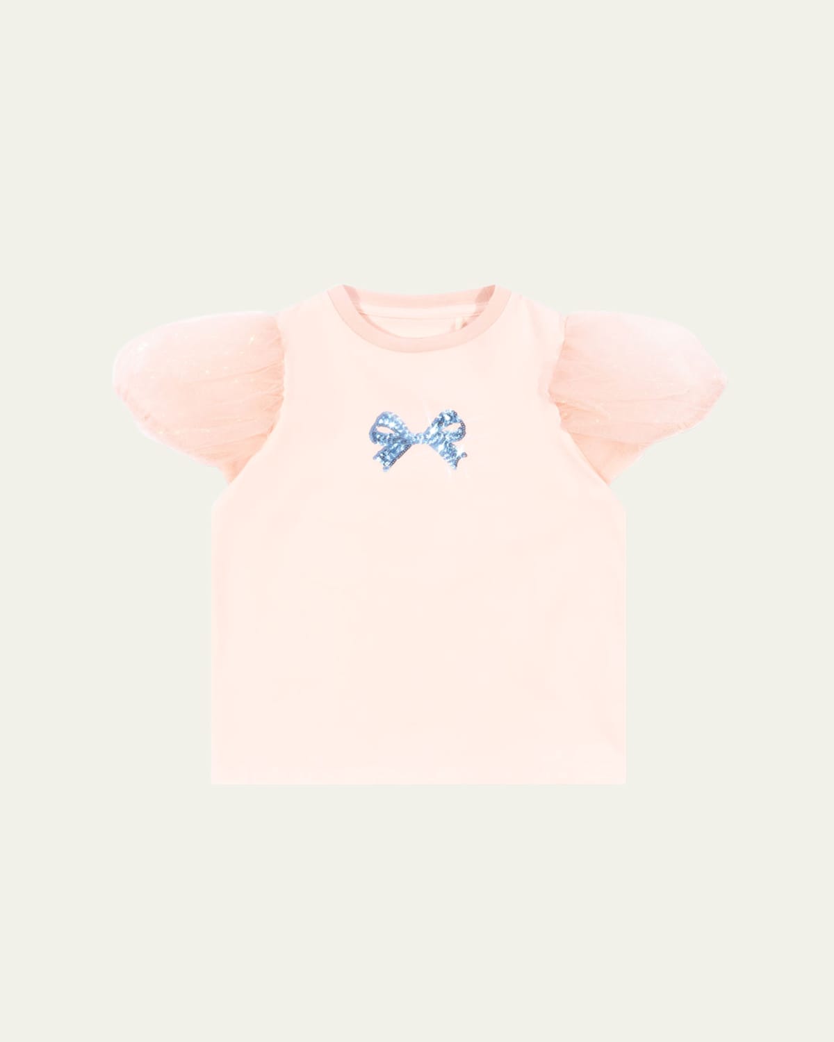 KONGES SLOJD GIRL'S BALLERINA PUFF SLEEVE T-SHIRT 