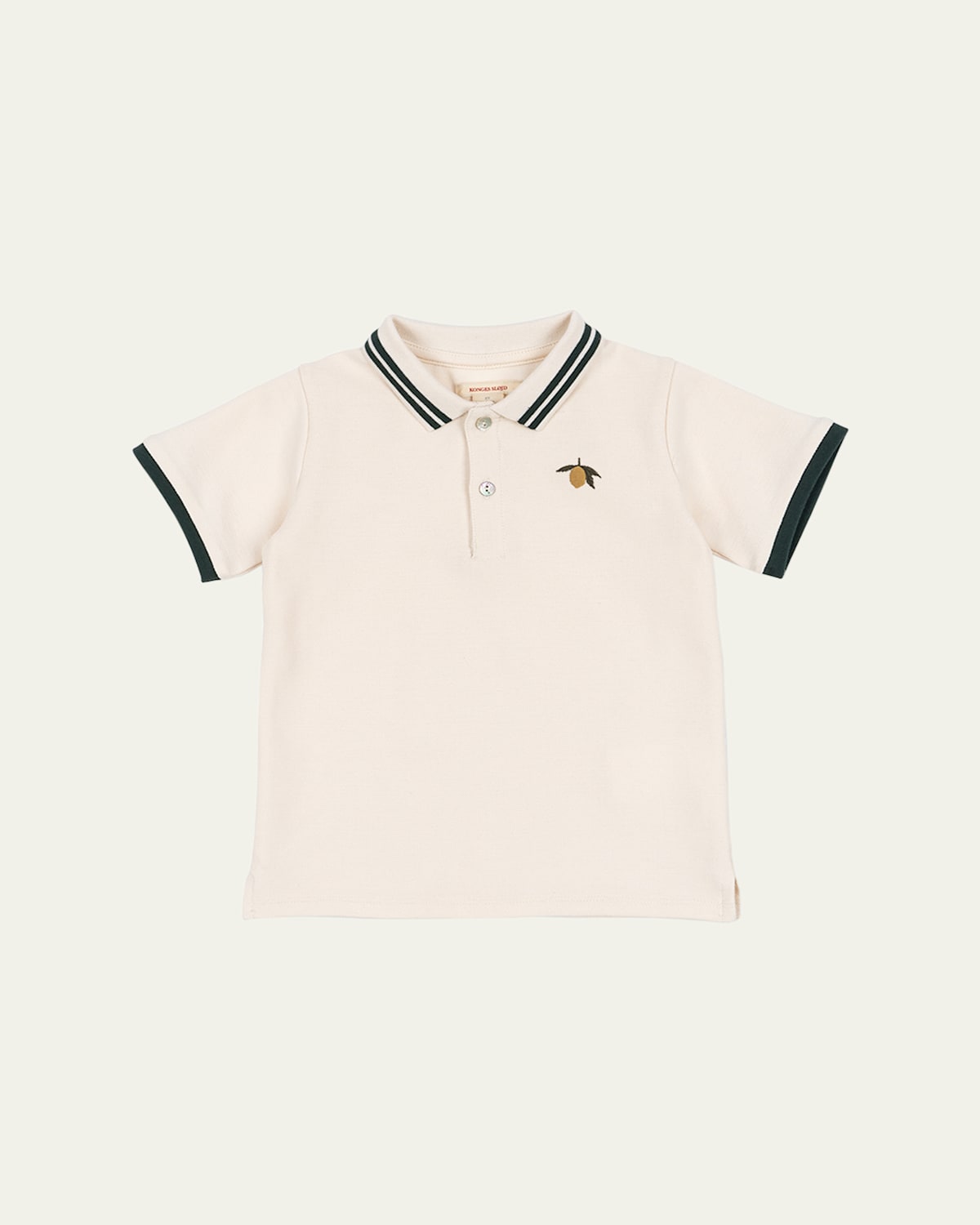 KONGES SLOJD BOY'S FLORIAN EMBROIDERED POLO SHIRT 