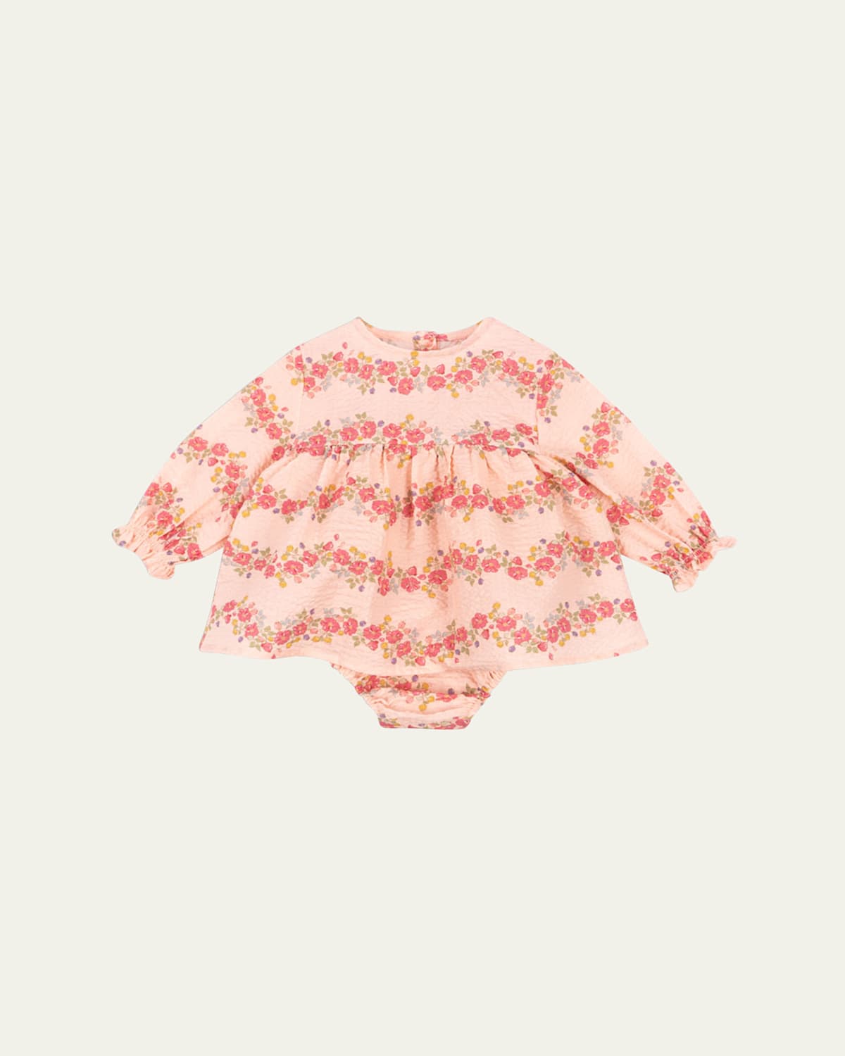 KONGES SLOJD GIRL'S FRILL FLORAL DRESS 