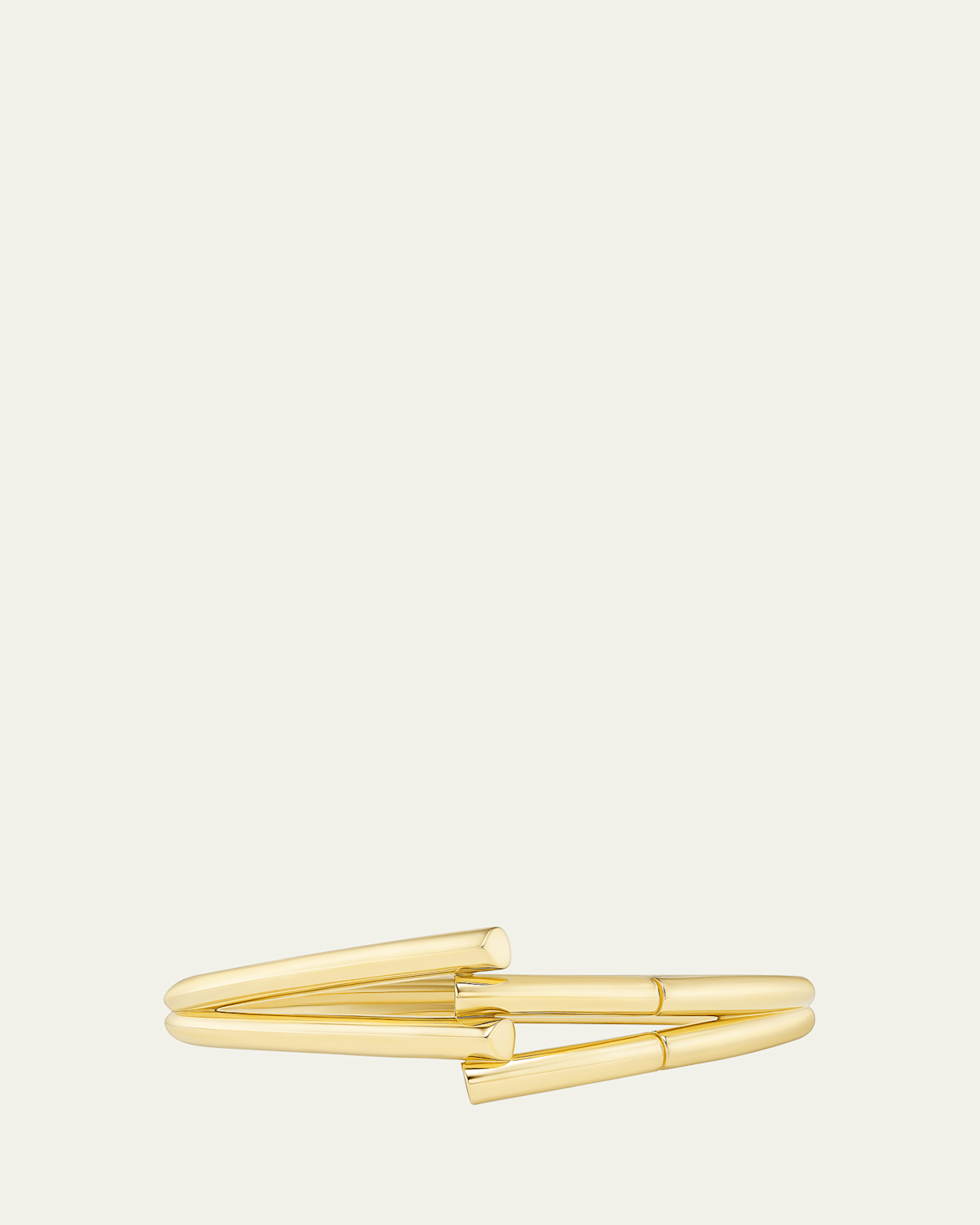 18K Yellow Gold Oera Double Bangle Bracelet