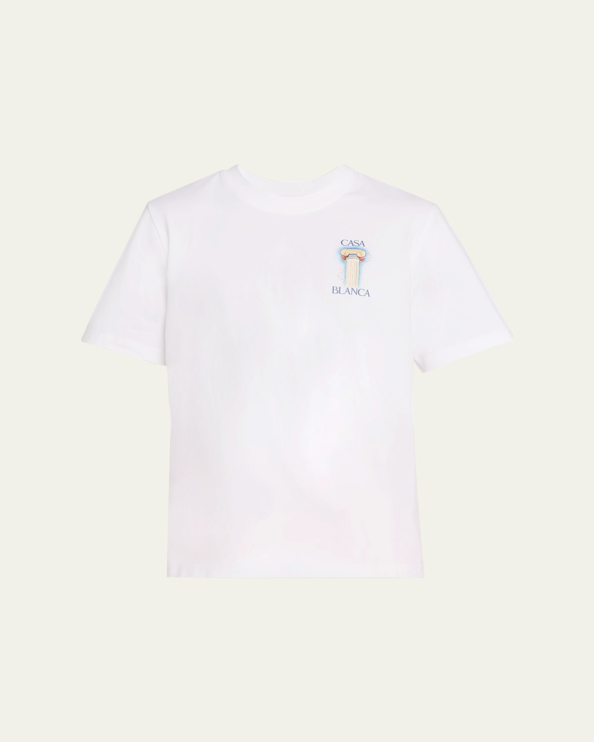Casablanca Tennis Club Printed Cotton T-shirt
