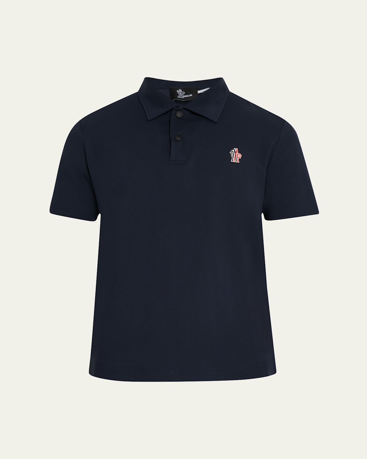 Men's Logo Patch Polo Shirt